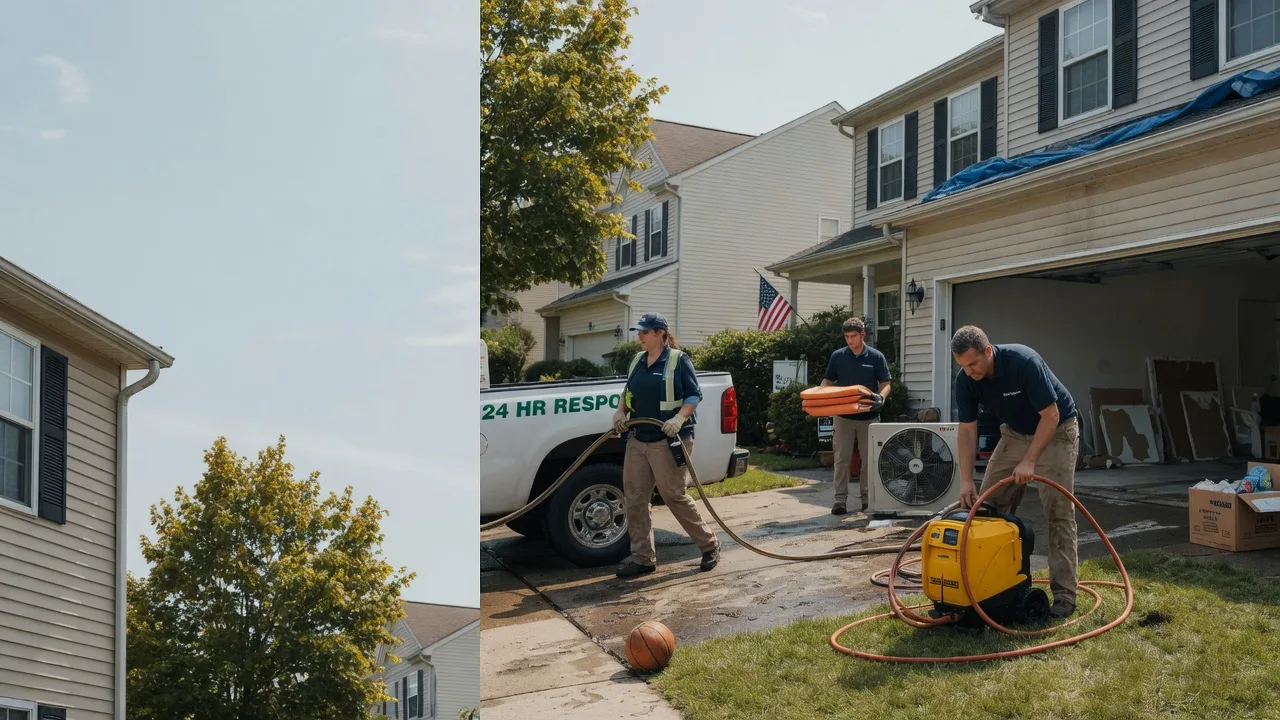 Emergency Water Damage Restoration in Riegelsville, PA near me